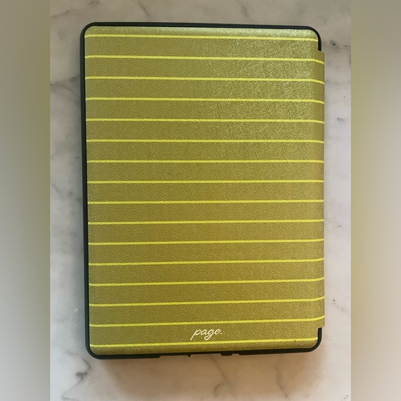 Out of Line Chartreuse Page Kindle Paperwhite 11th edition case - Picture 2 of 3